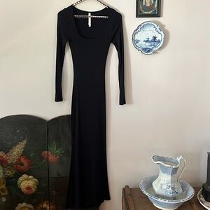 Sleek Black Babaton Dress